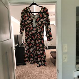 NWT floral print dress